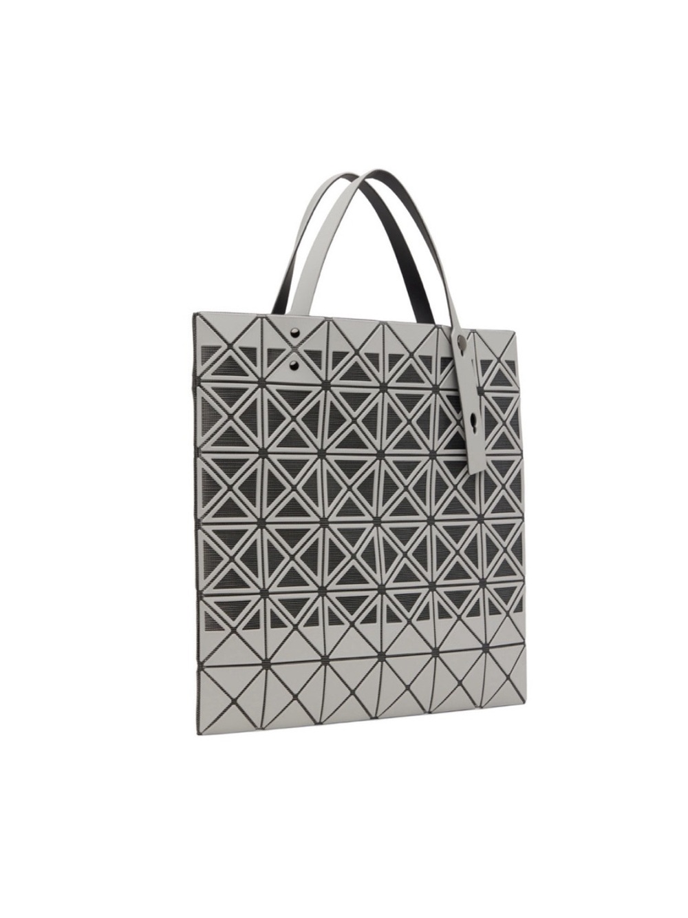 BAO BAO ISSEY MIYAKE Gray Frame Tote